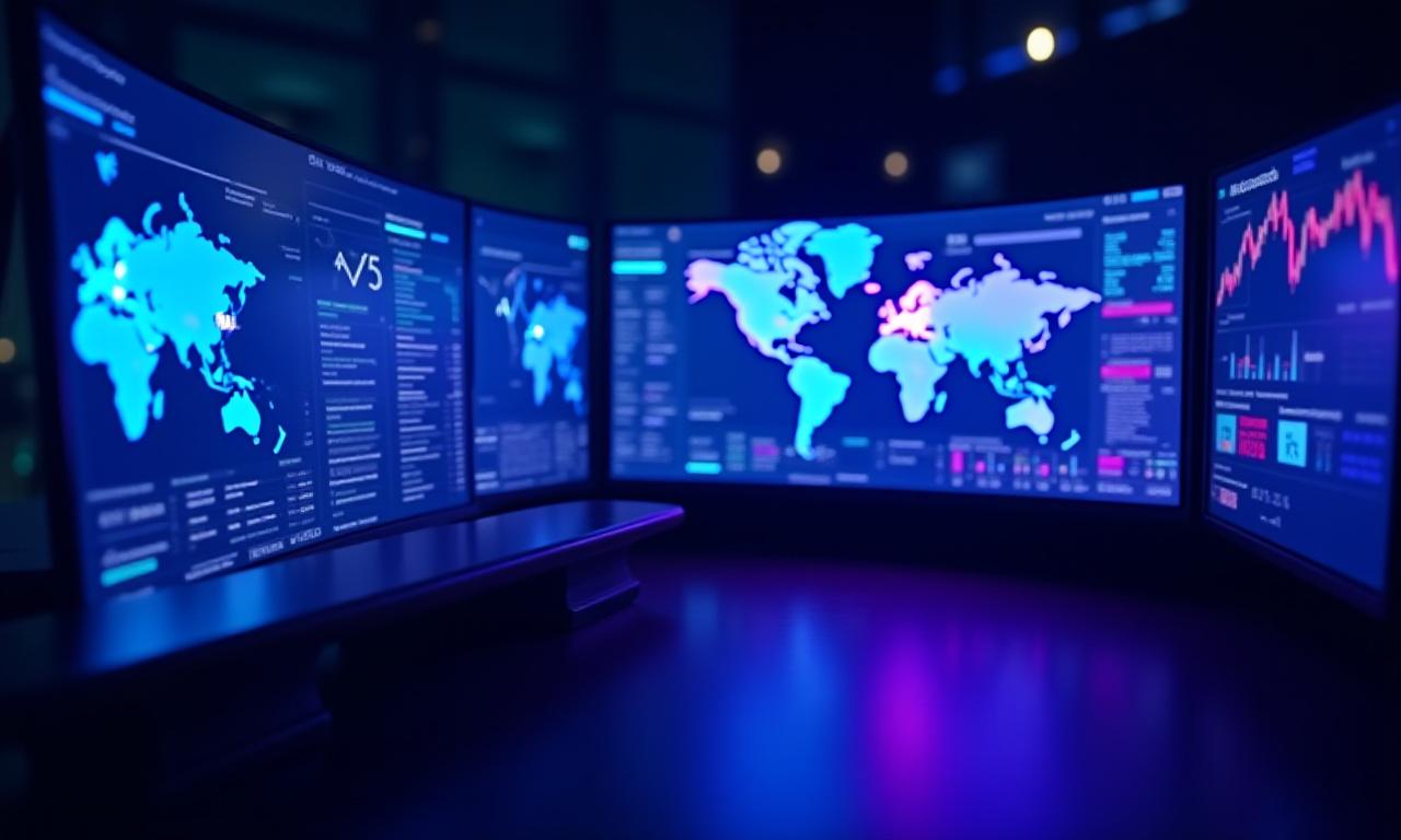 Sophisticated global market trading desk